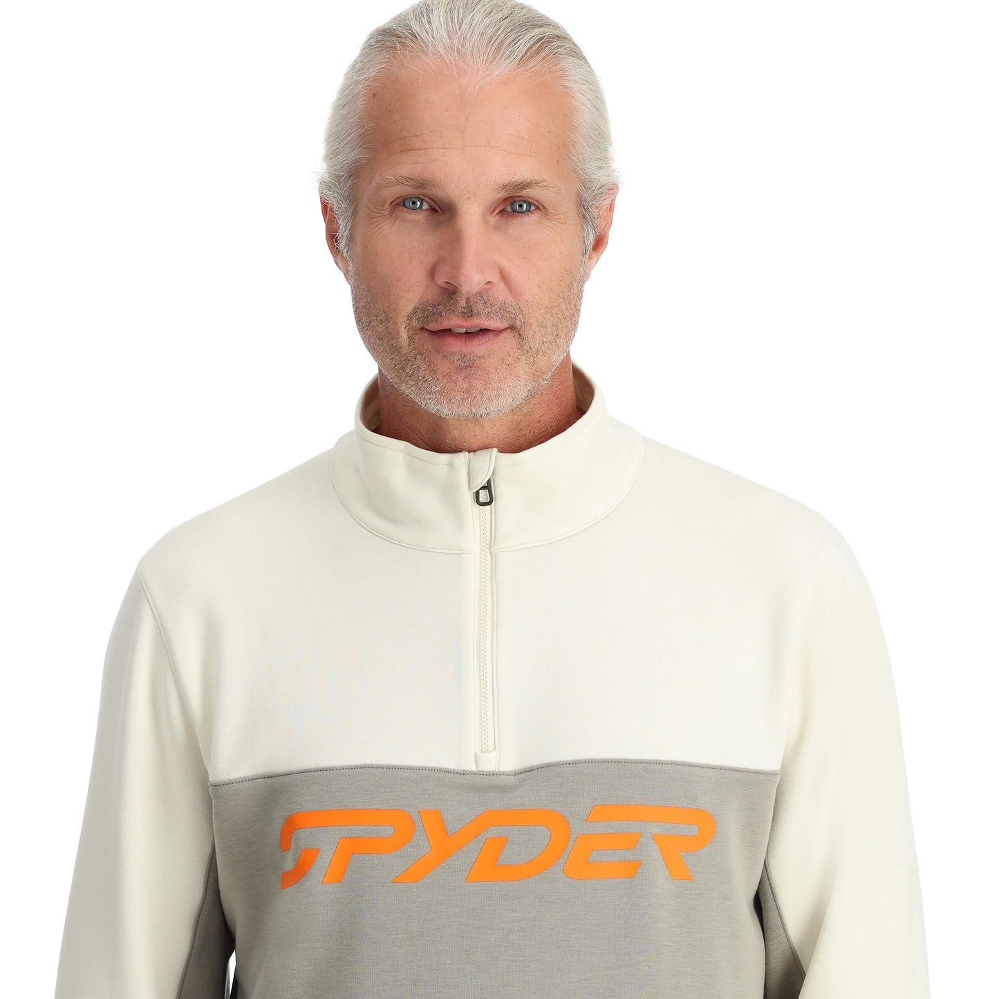 Herren Speed ​​Fleece Half Zip – Beton
