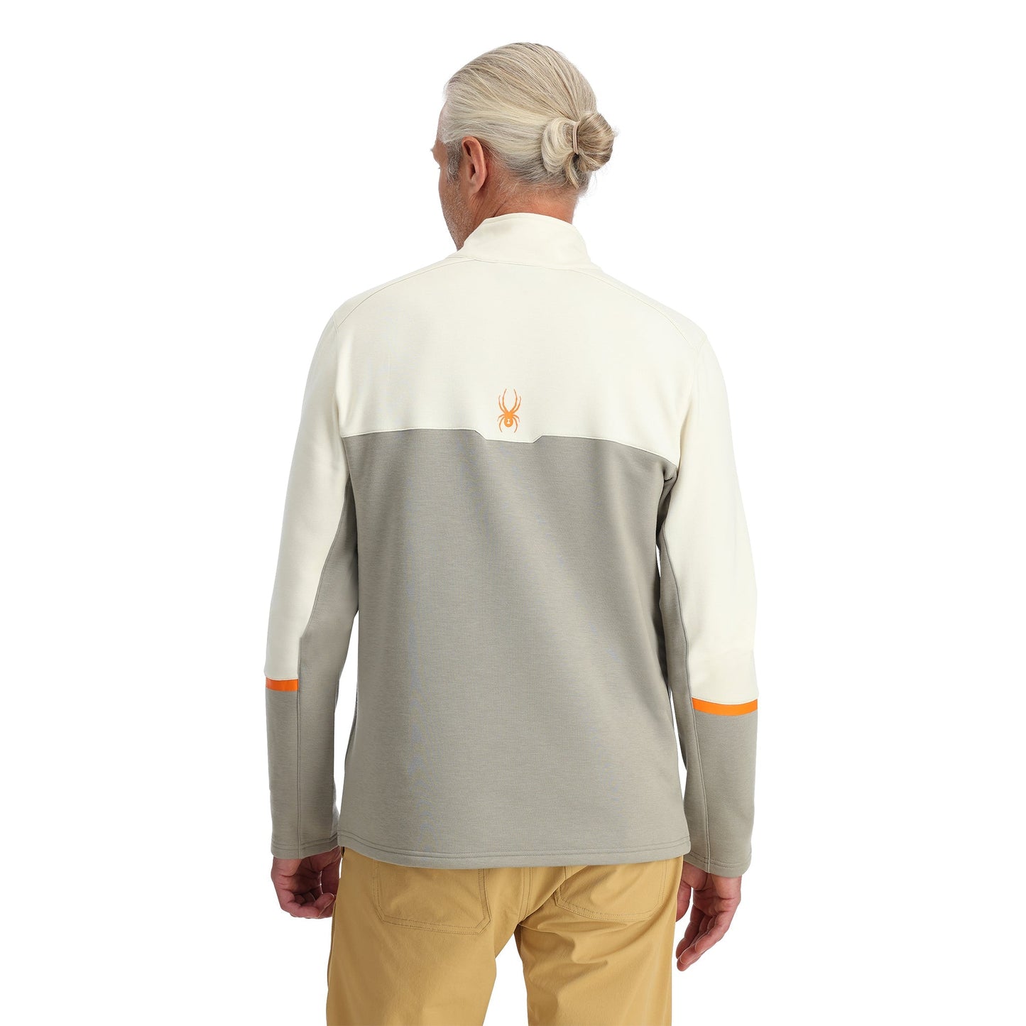 Herren Speed ​​Fleece Half Zip – Beton
