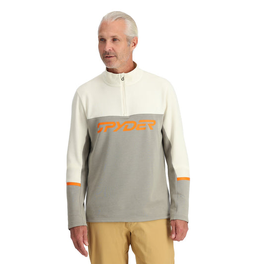 Herren Speed ​​Fleece Half Zip – Beton