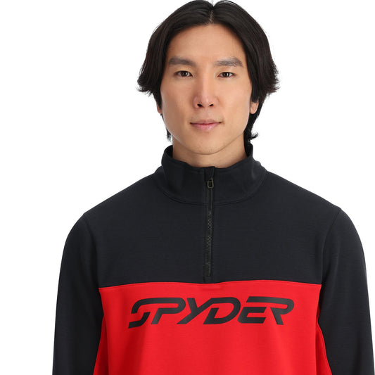 Speed ​​Half Zip Herren - Spyder Rot