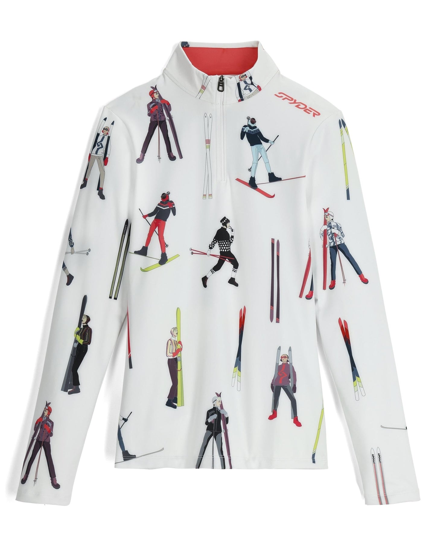 Pull demi-zip Vivid pour femme - Ambiance vintage