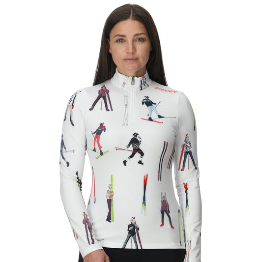 Damen Vivid Half Zip - Vintage Vibes