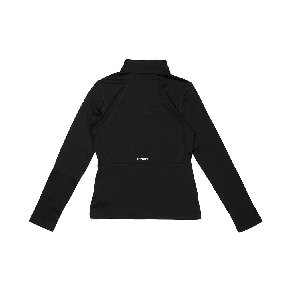 Pull Charger pour femme, demi-zip - Noir