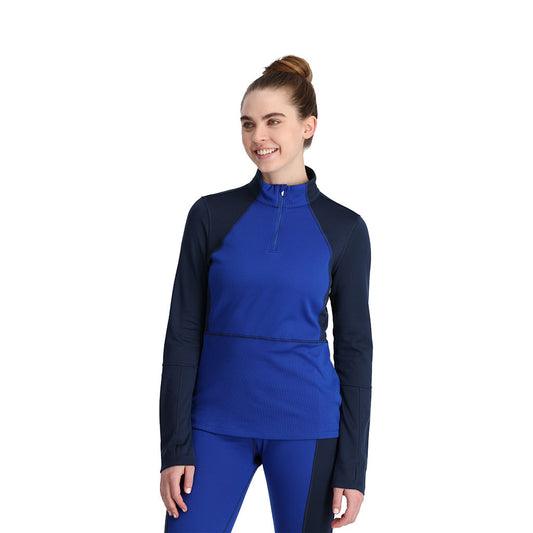 Damen Charger 1/2 Zip - Elektrisches Blau