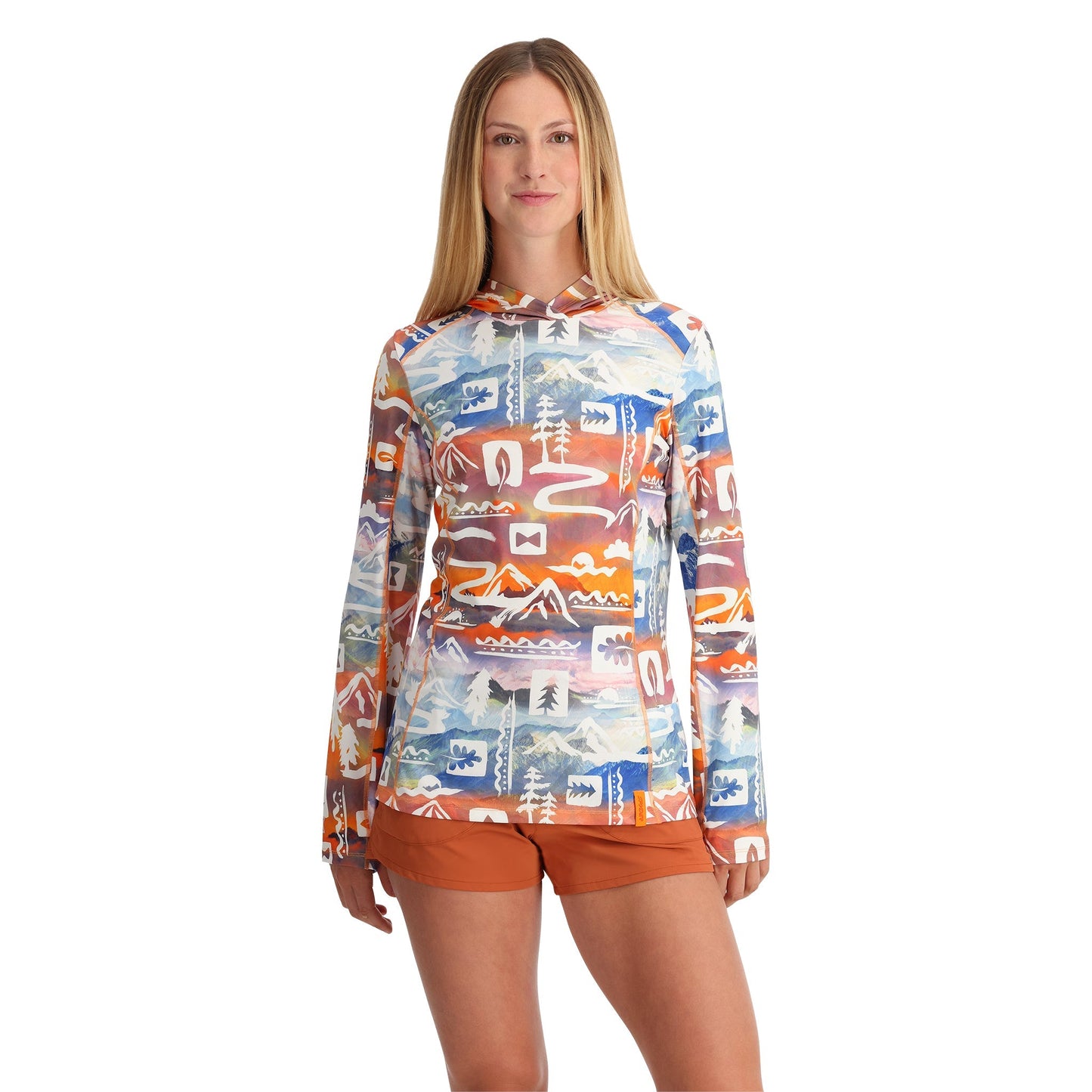 Arc Tech Damen-Hoodie – Mehrfarbig