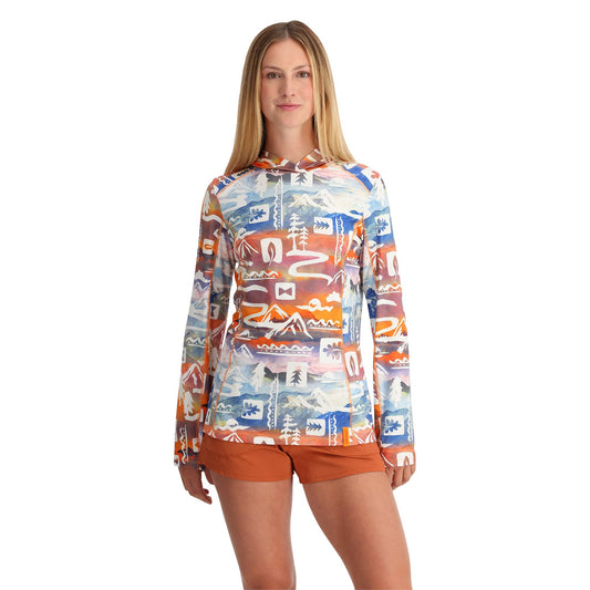 Arc Tech Damen-Hoodie – Mehrfarbig