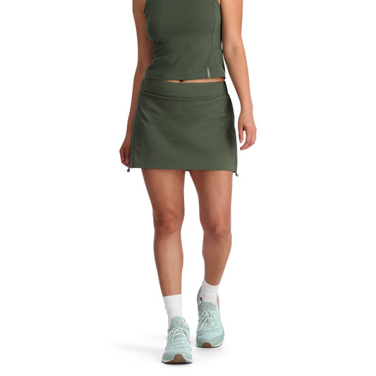 Damen-Shift-Skort – Thymiangrün