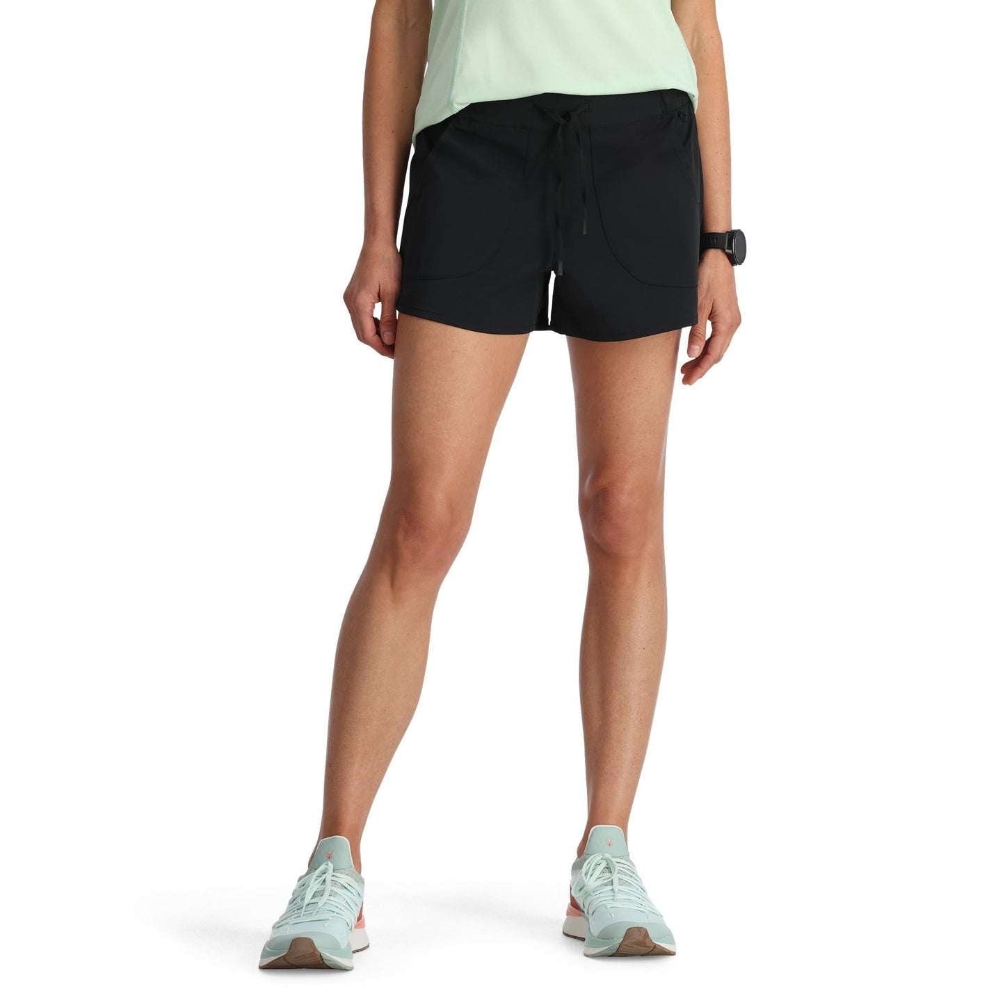 Damen-Shift-Shorts – Schwarz