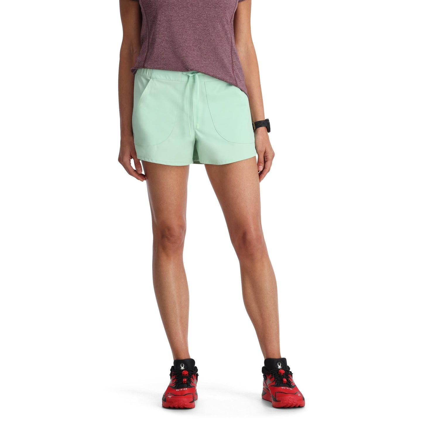 Short à manches courtes pour femme - Sgene délavé