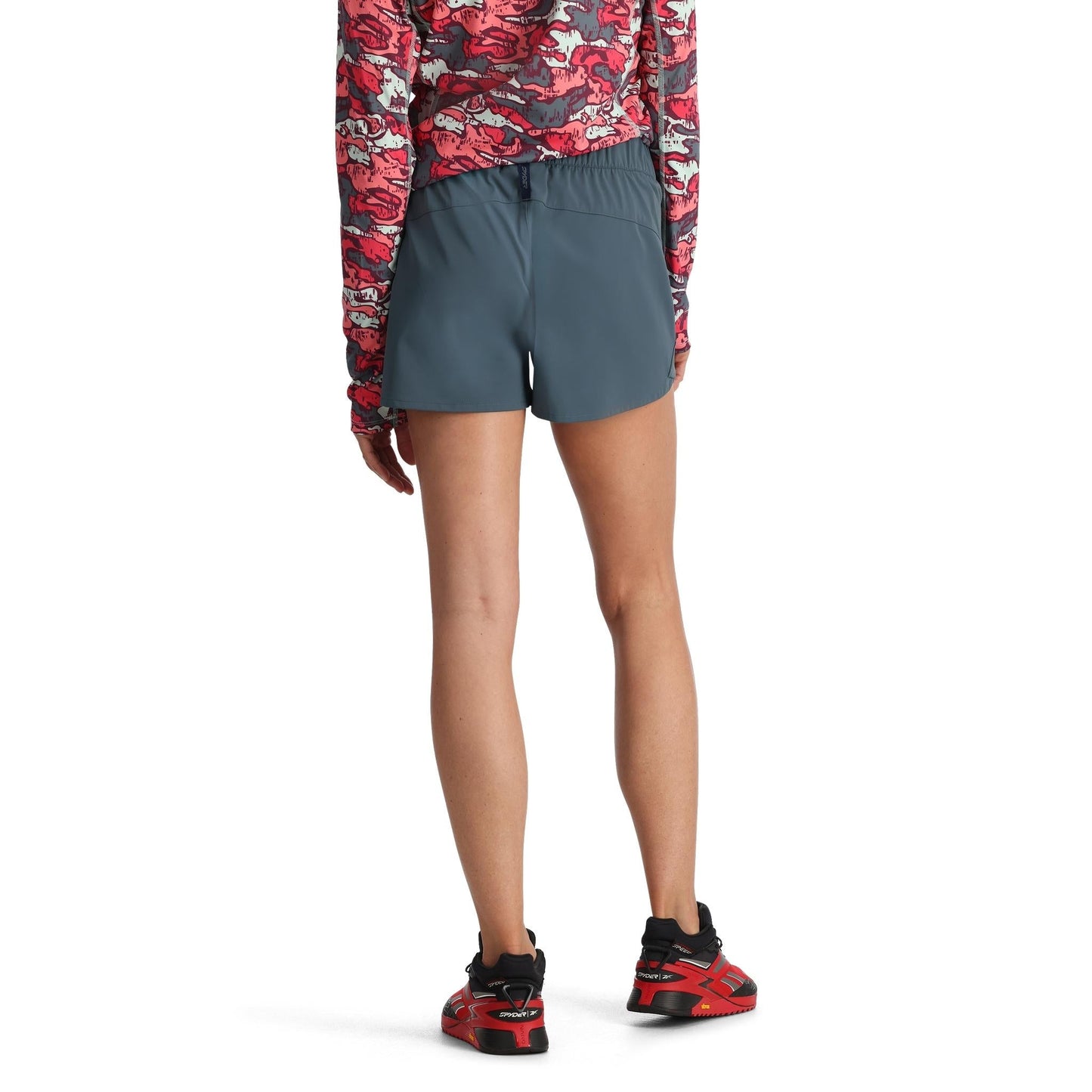 Short à bretelles pour femme - Bleu ardoise
