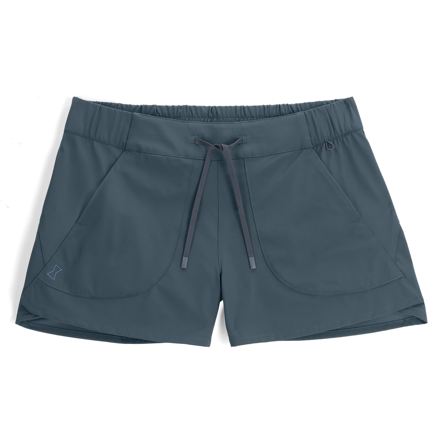 Short à bretelles pour femme - Bleu ardoise