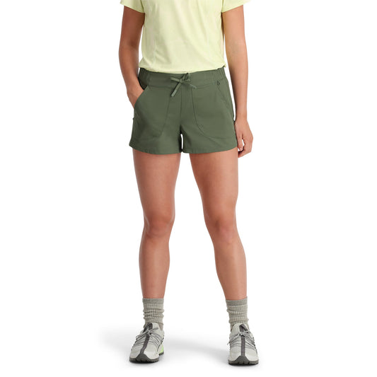 Damen-Shift-Shorts – Thymiangrün