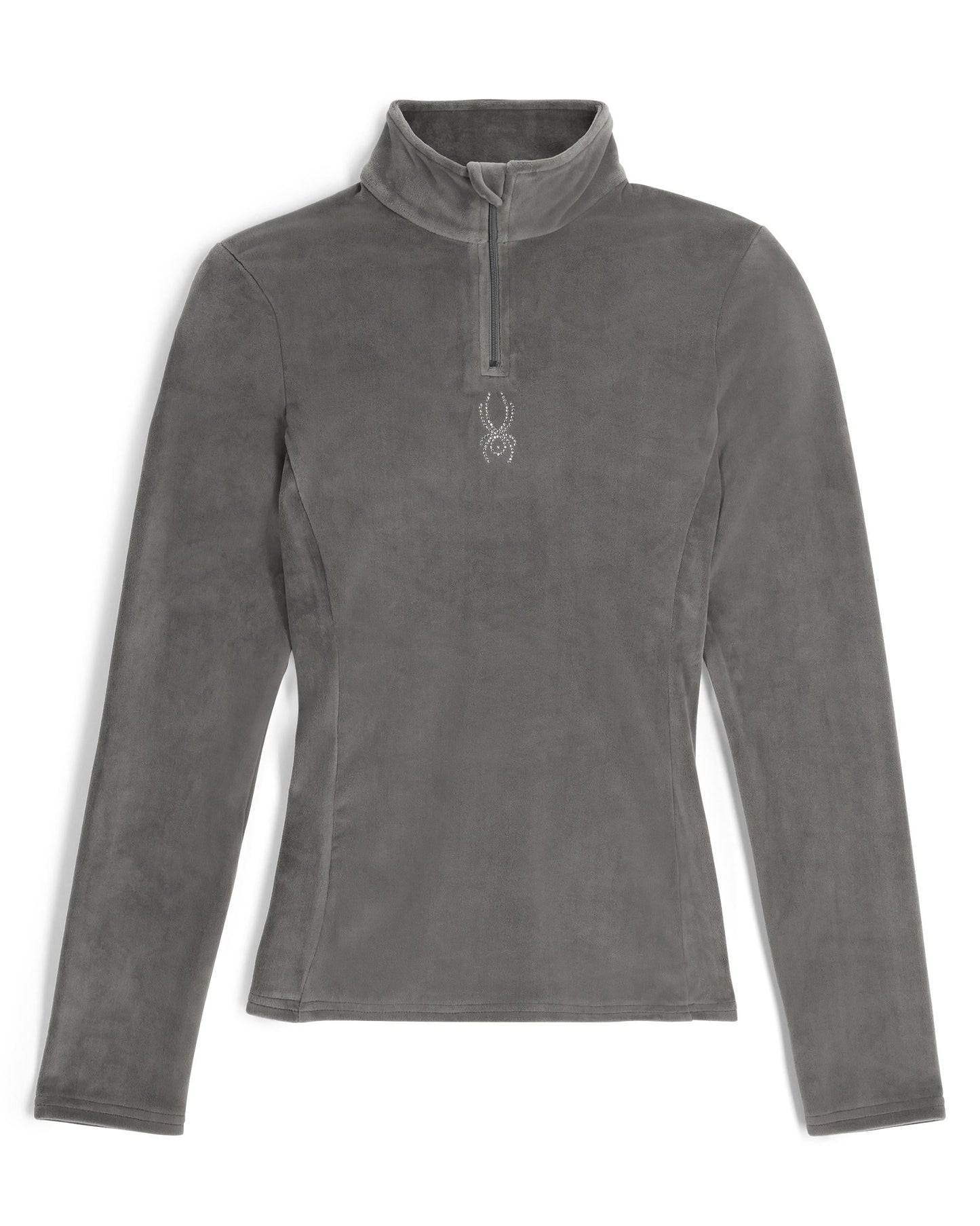 Damen Shimmer Bug Half Zip - Storm