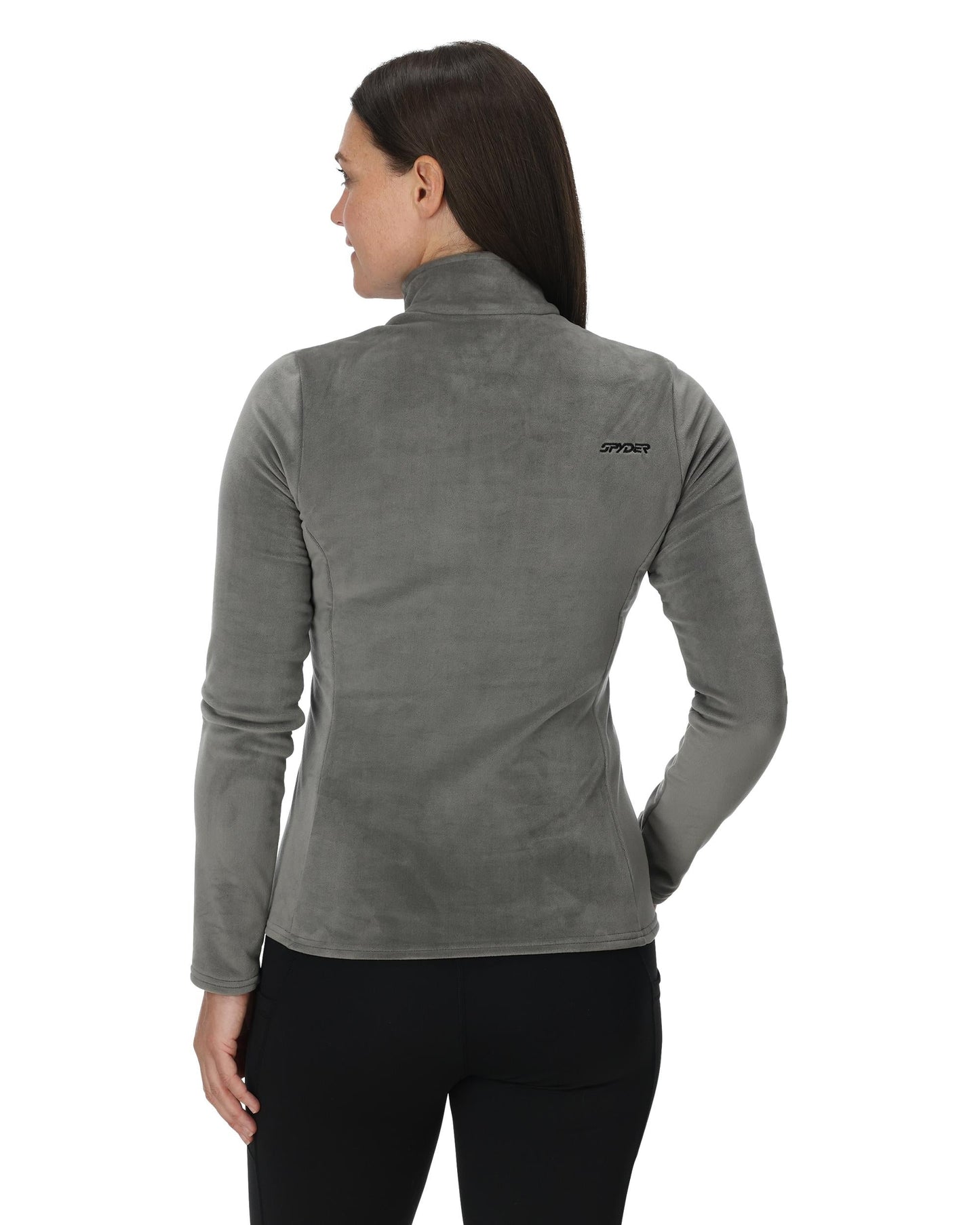 Damen Shimmer Bug Half Zip - Storm