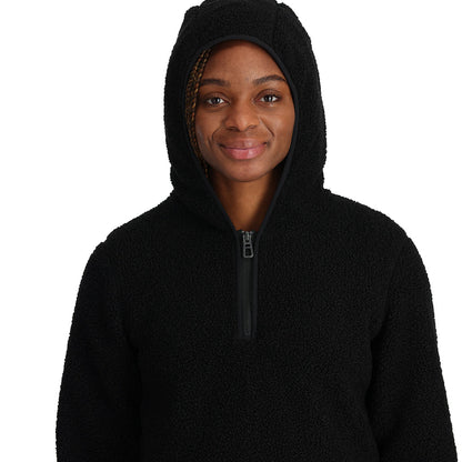 Womens Cloud Fleece Hoodie - Black