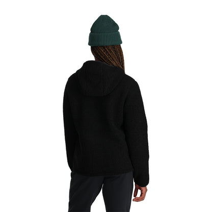 Womens Cloud Fleece Hoodie - Black