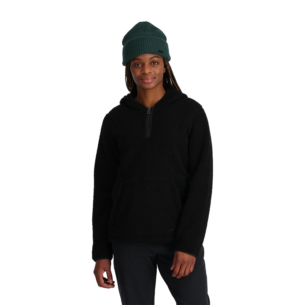 Womens Cloud Fleece Hoodie - Black