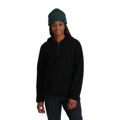 Womens Cloud Fleece Hoodie - Black