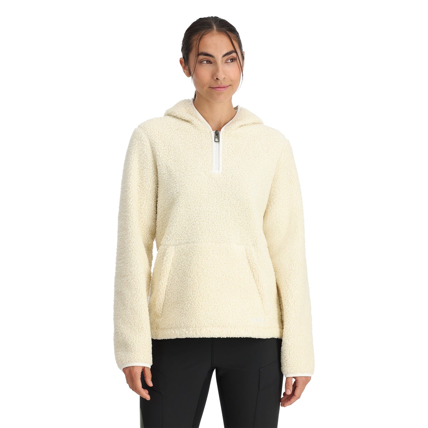 Damen-Fleece-Hoodie „Cloud Fleece“ – Vanille Latte