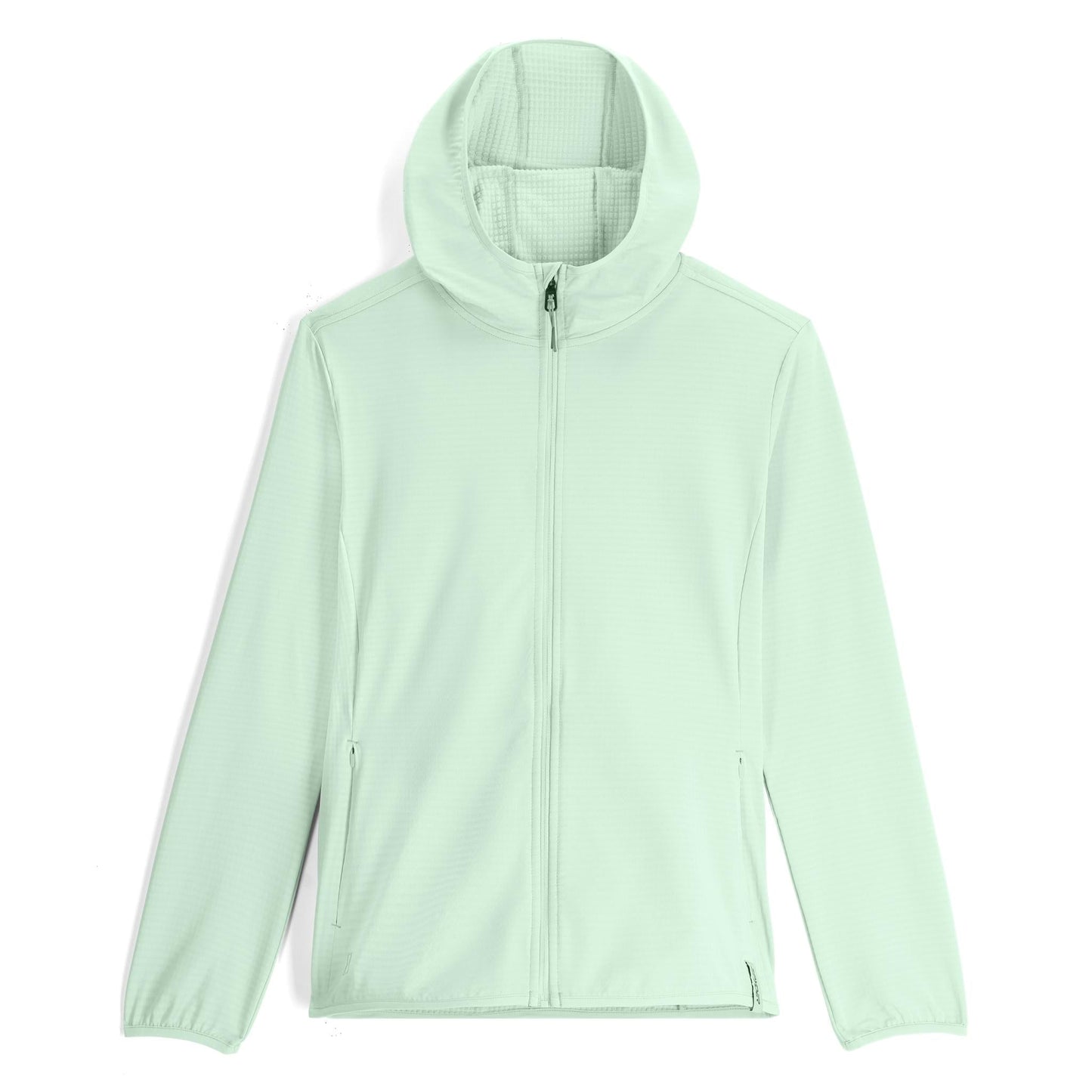 Womens Gridweb Fleece Hoodie - Sgene Faded