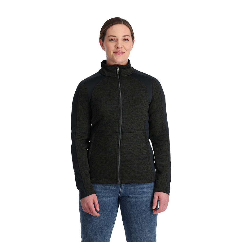 Damen Encore Full Zip - Schwarz