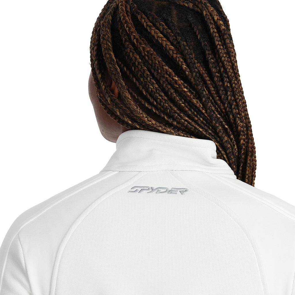 Pull zippé Encore pour femme - Blanc