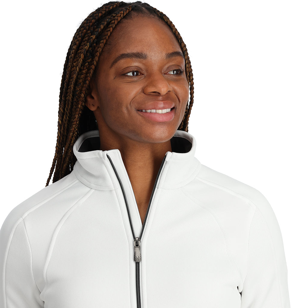 Pull zippé Encore pour femme - Blanc