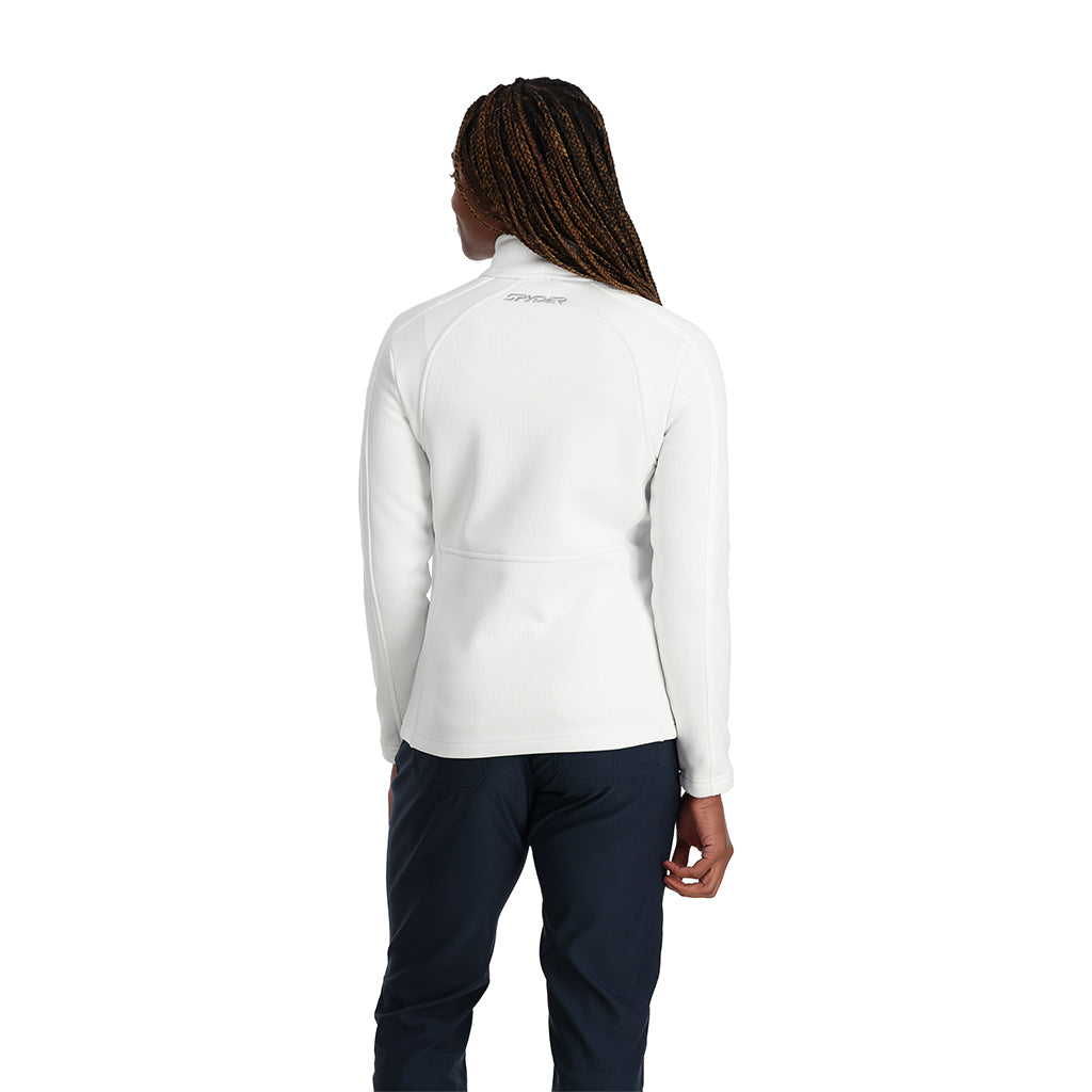 Pull zippé Encore pour femme - Blanc