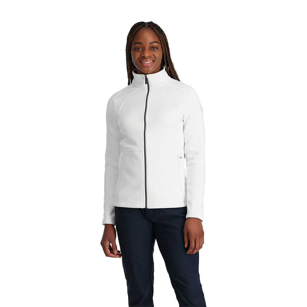 Pull zippé Encore pour femme - Blanc