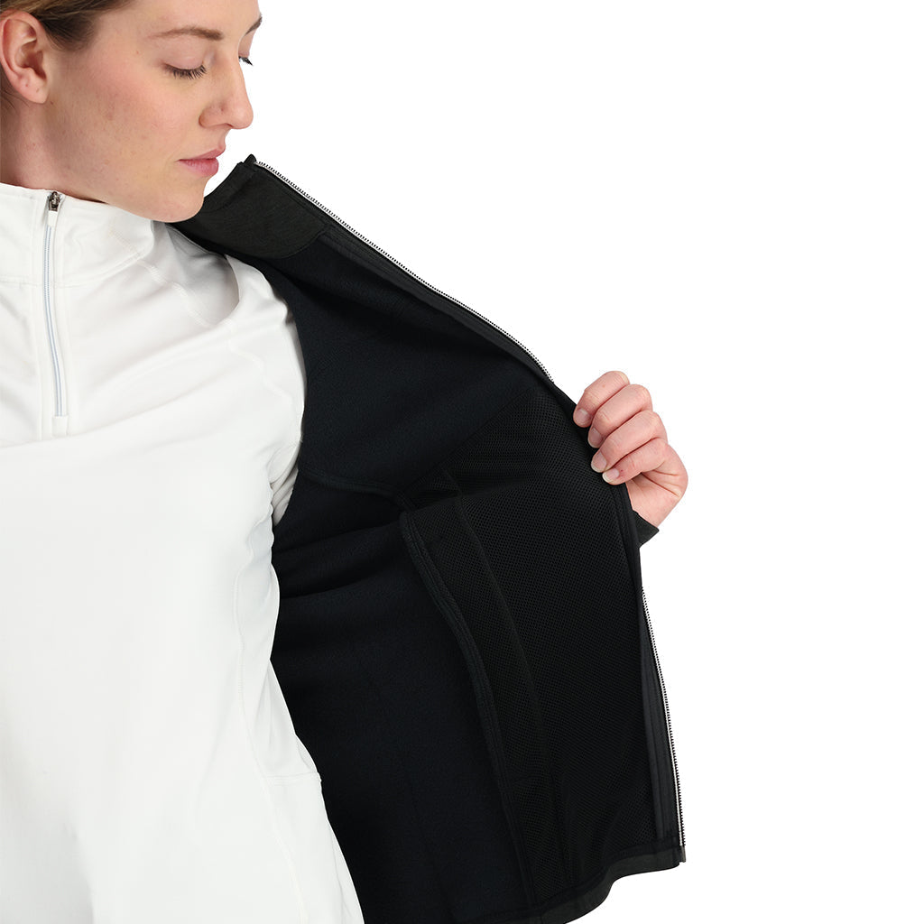 Damen Speed ​​Full Zip - Schwarz