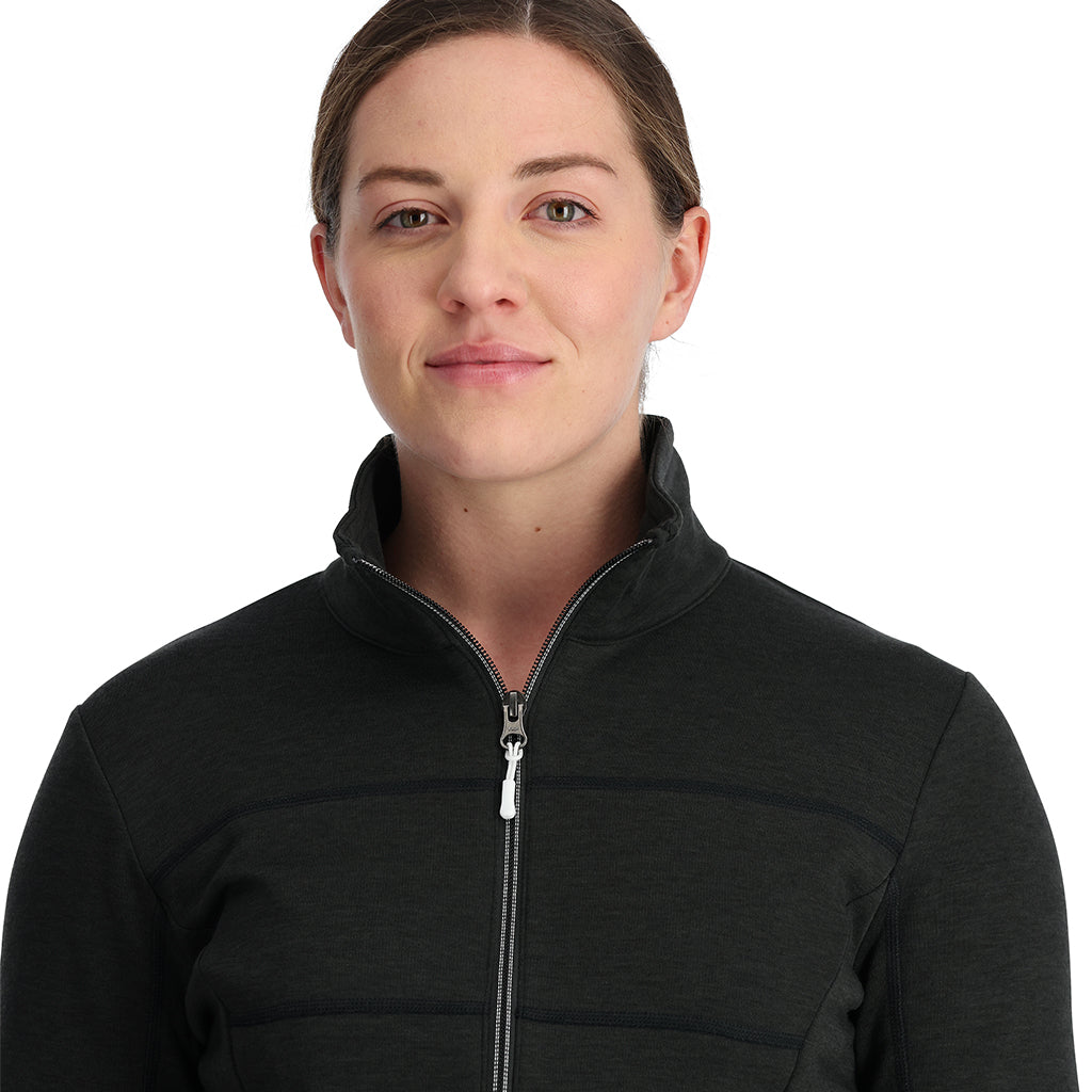 Damen Speed ​​Full Zip - Schwarz