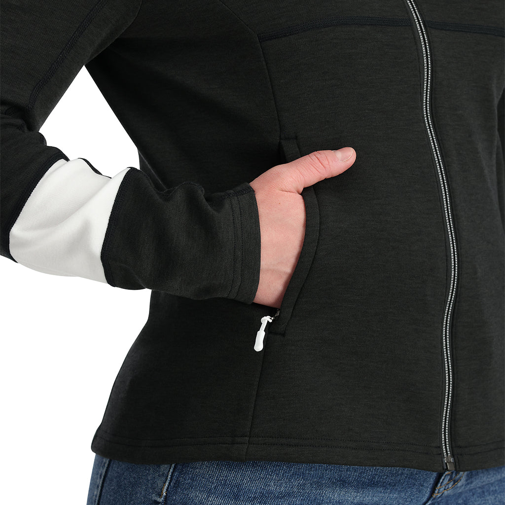Damen Speed ​​Full Zip - Schwarz