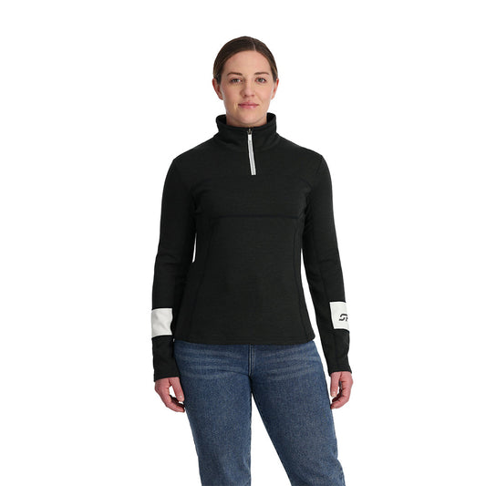 Damen Speed ​​Half Zip - Schwarz