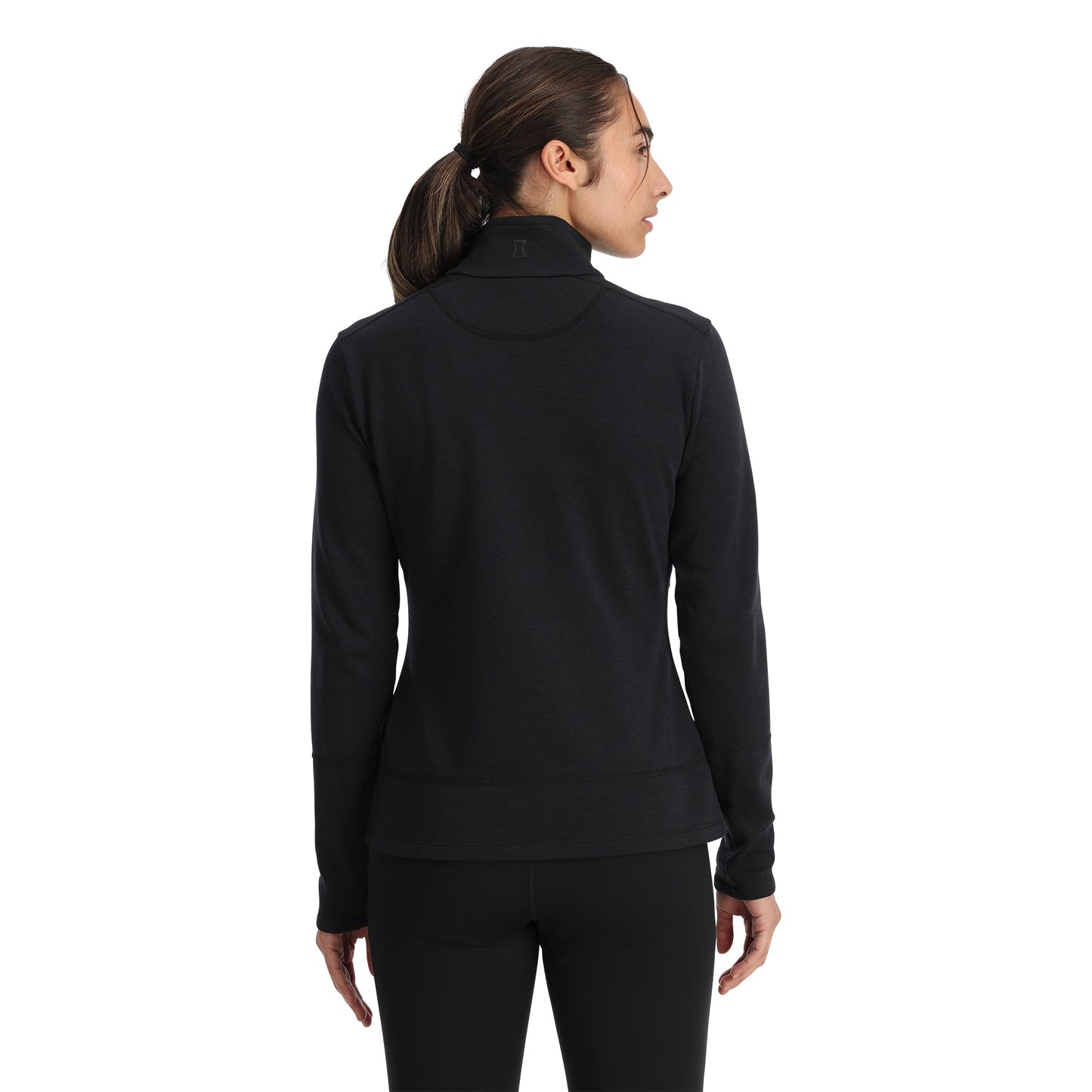Damen Speed ​​Fleecejacke - Schwarz