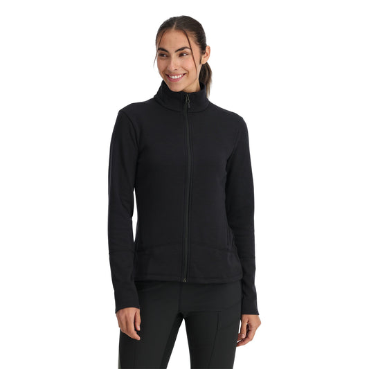 Damen Speed ​​Fleecejacke - Schwarz