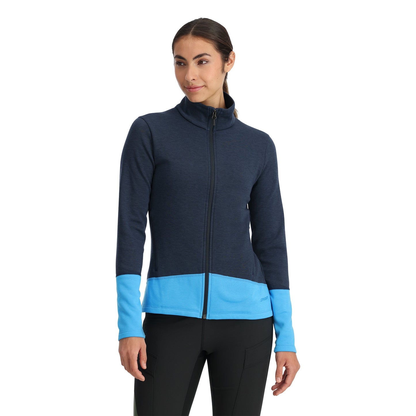 Womens Speed Fleece Jacket - True Navy