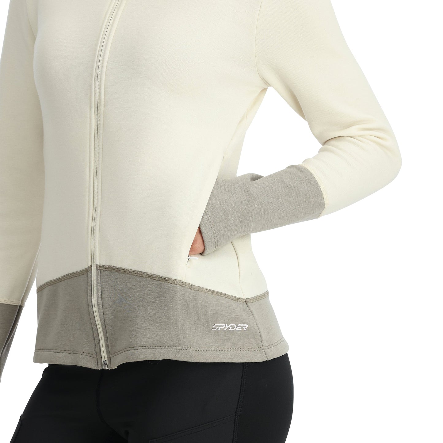 Damen Speed ​​Fleecejacke - Vanille Latte