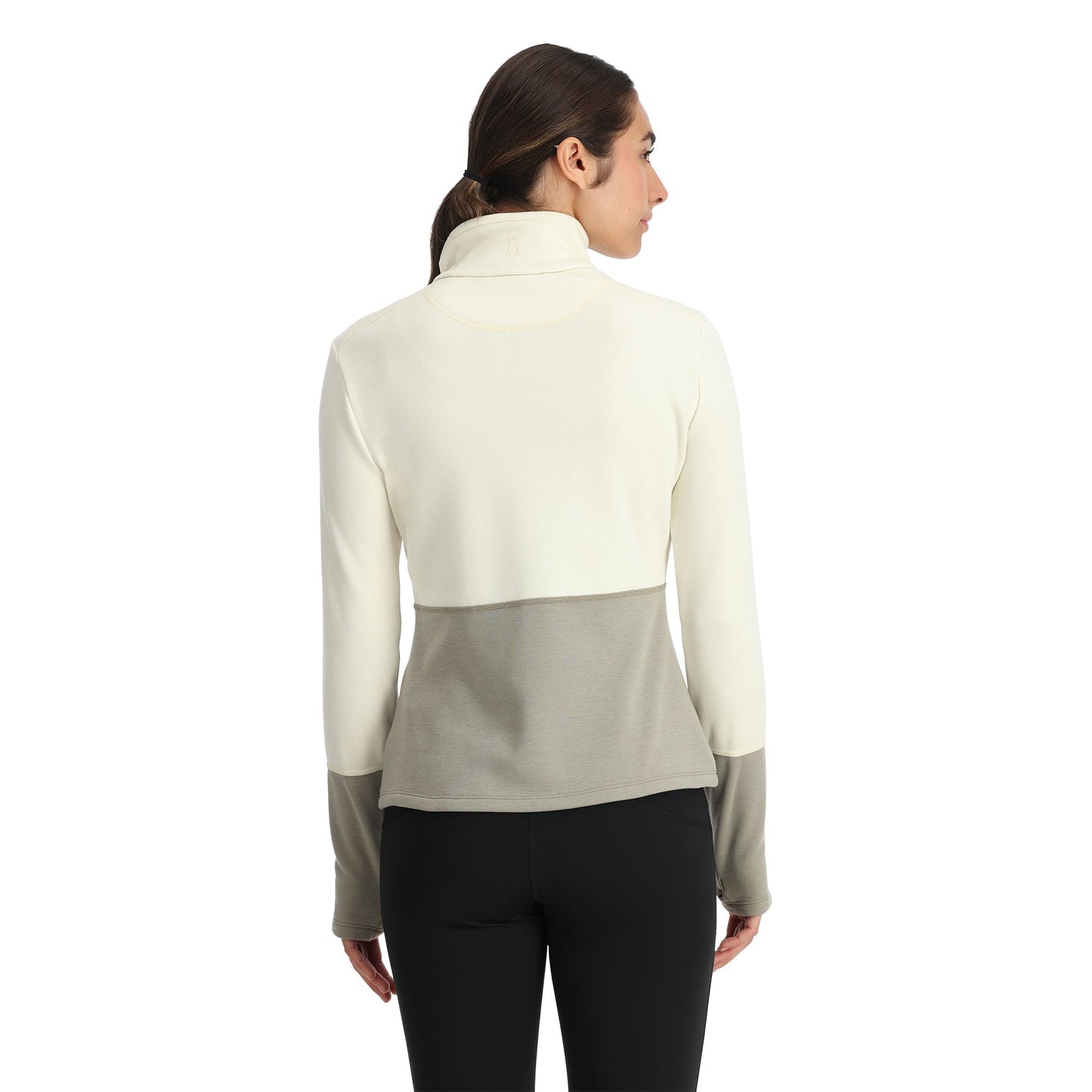 Damen Speed ​​Fleece Half Zip - Beton