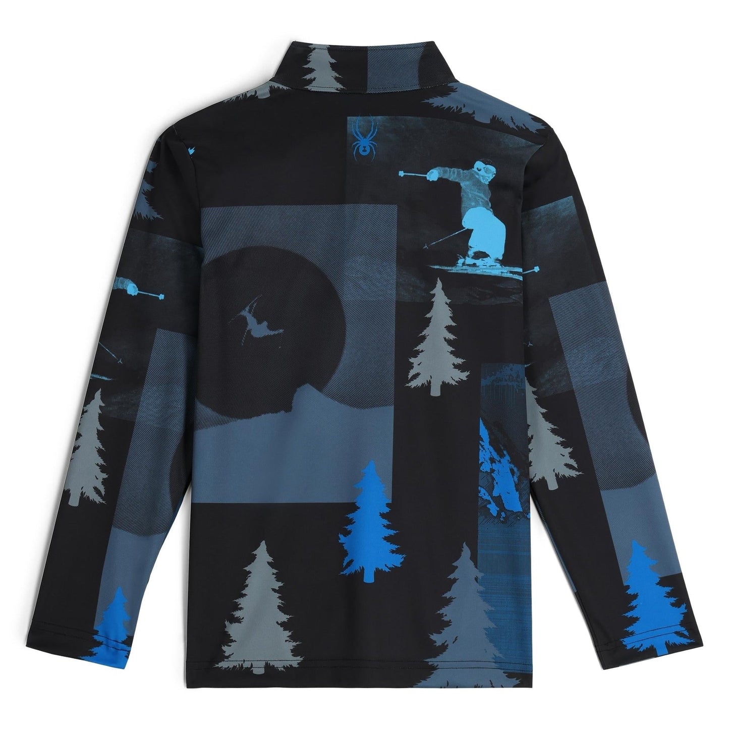 Pull Jacobs demi-zip pour garçon - Noir