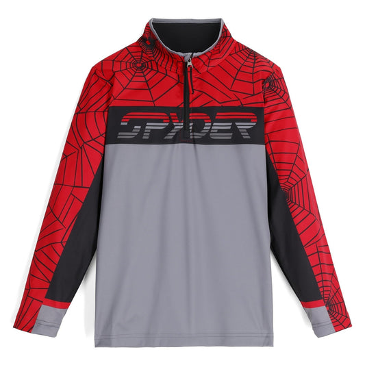 Ryder Half Zip für Jungen – Spyder Rot