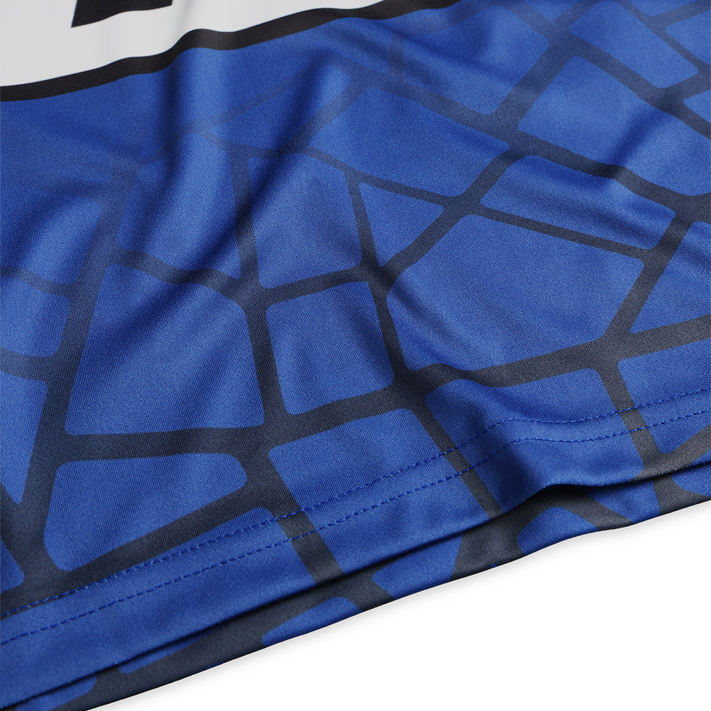 Jungen Web Half Zip - Elektrisches Blau