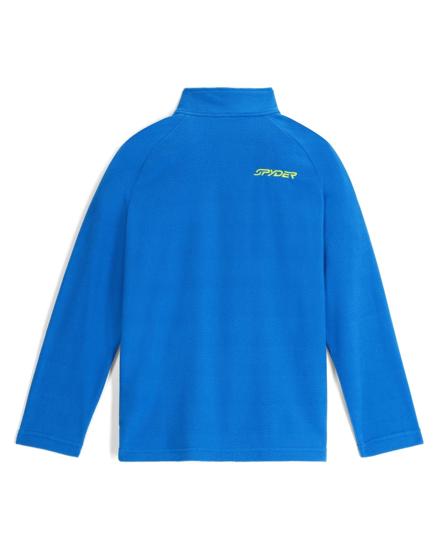 Kinder-Fleece-Fleecejacke mit halbem Reißverschluss – Kobalt