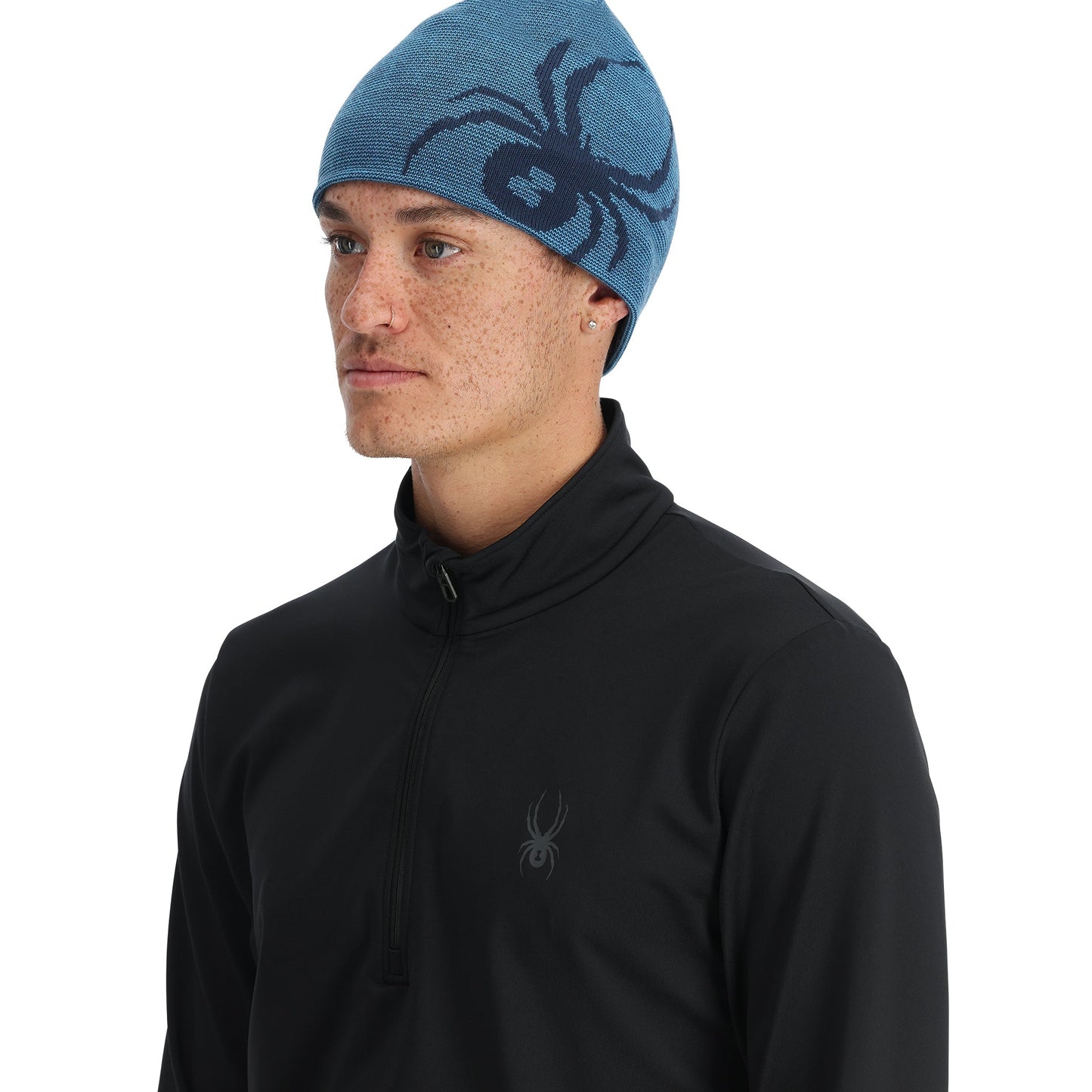 Wendeshirt für Herren Innsbruck – Ätherblau