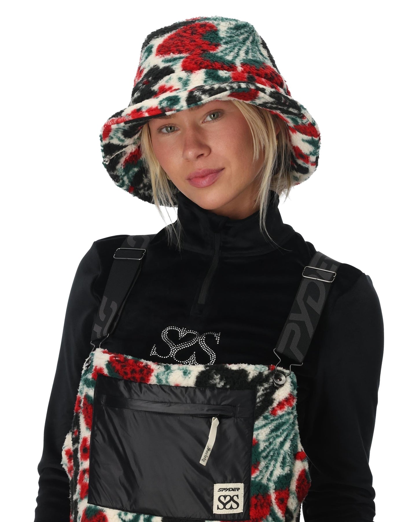 Womens Society Fleece Bucket - Society Racing Green