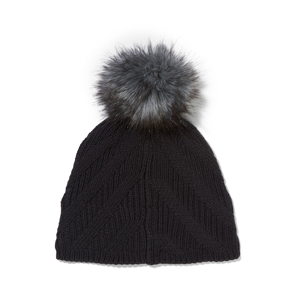 Pom-pom royal pour femme - Noir