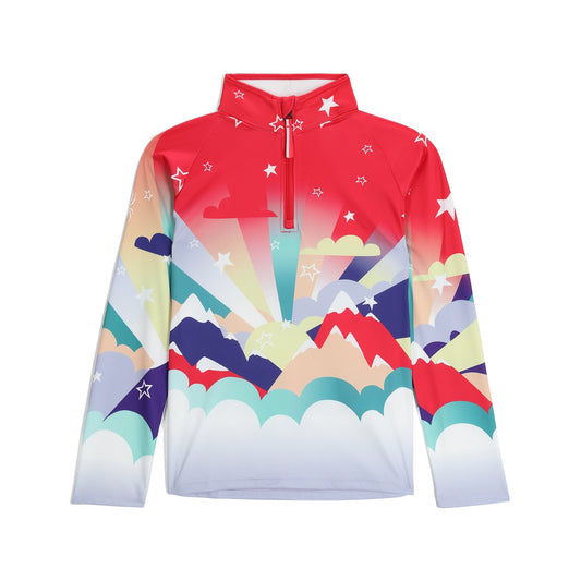 Mädchen Surface Half Zip - Mehrfarbig