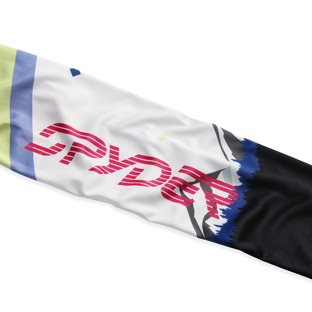 Demi-zip Surface pour filles - Blanc