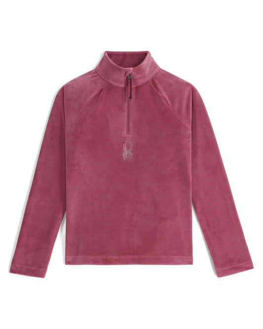 Mädchen Shimmer Bug Half Zip - Acai