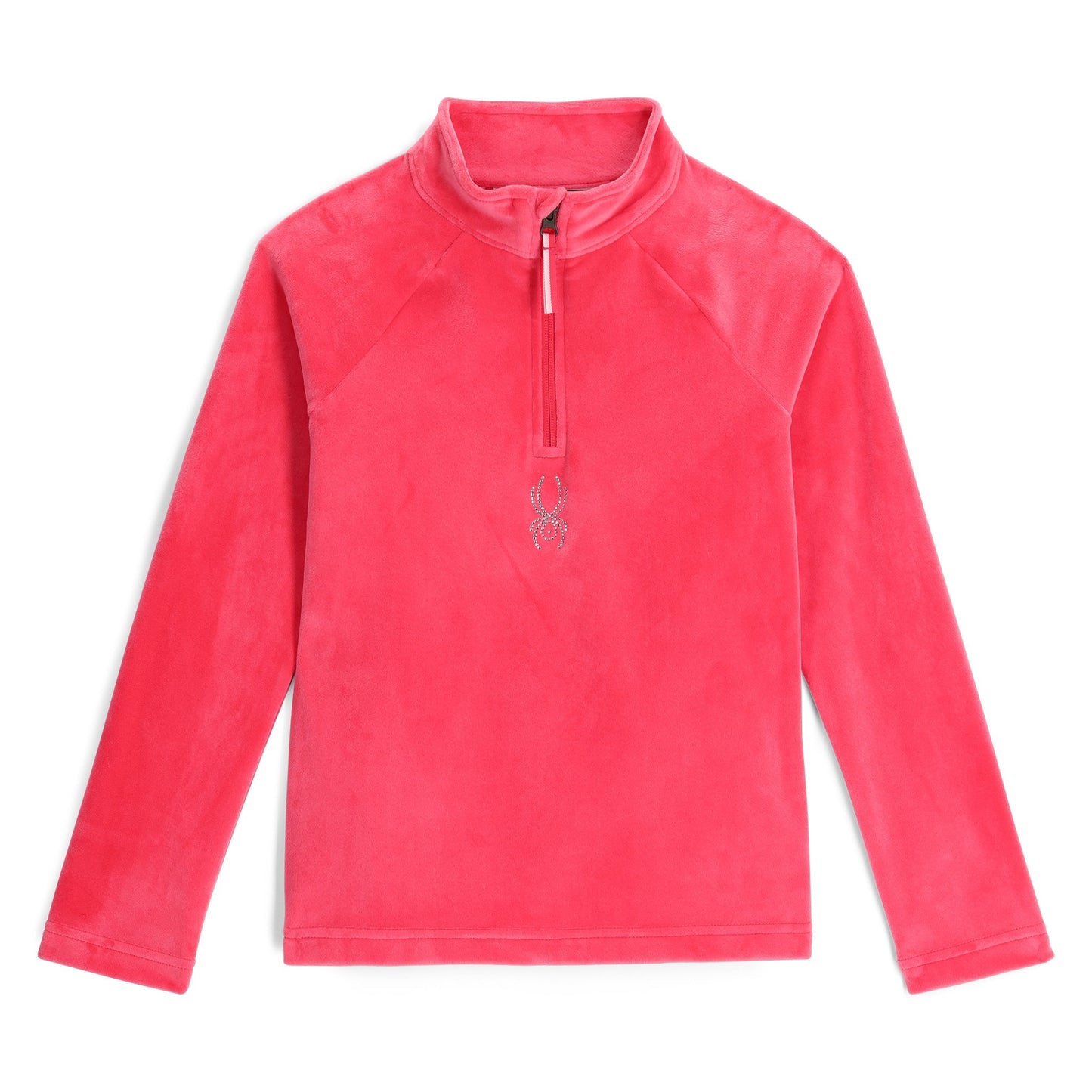 Demi-zip Shimmer Bug pour fille - Rose prismatique