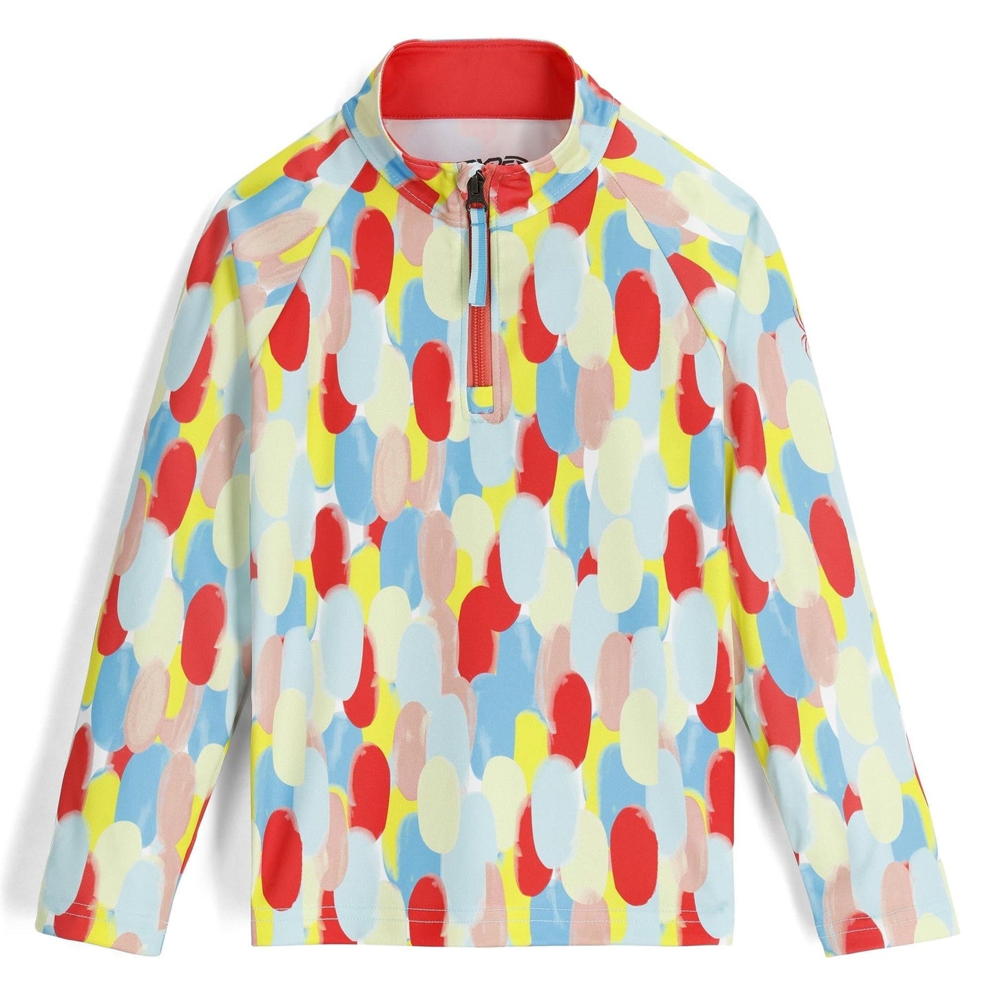 Girls Reflect Half Zip - Coral Haze Sprinkles